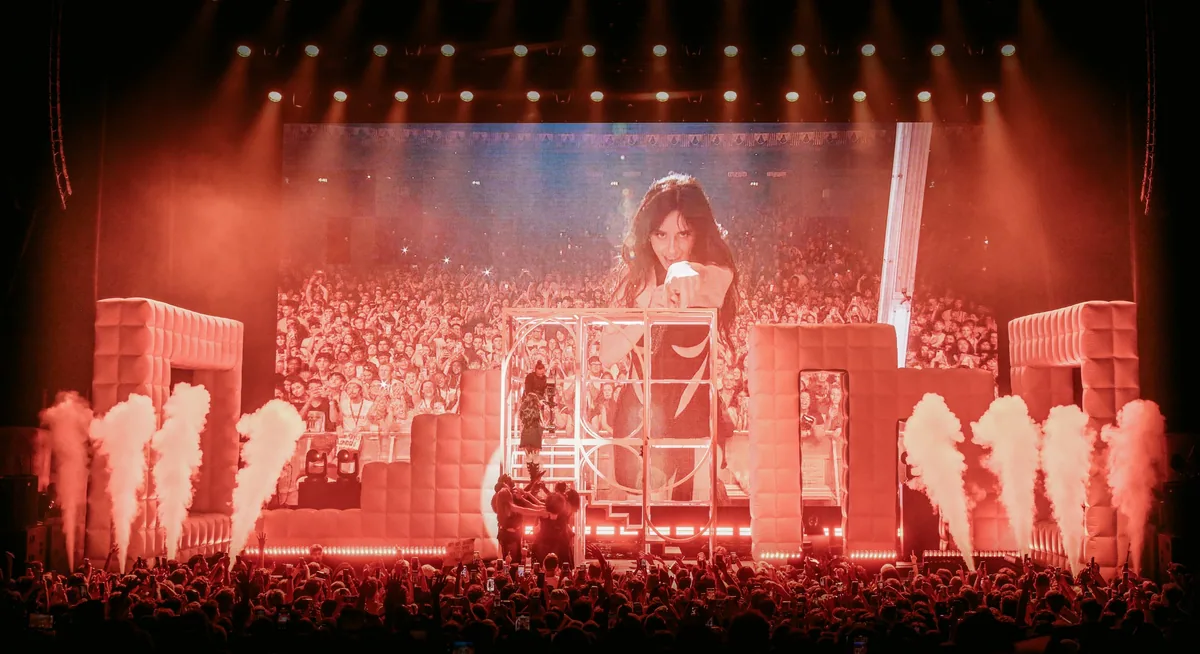 Camila Cabello, stage design by Meg Sinclair